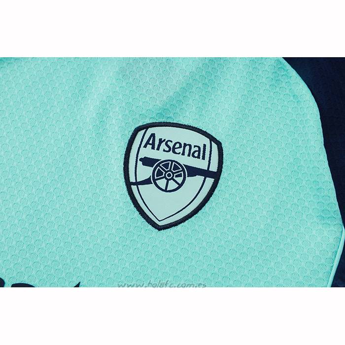 Chandal del Arsenal Manga Corta 2025-2026 Verde - Pantalon Corto